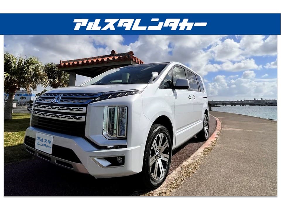 全新 (7 座)Delica D5，每小時賠償（3年內新車）（包括免費機場接送）