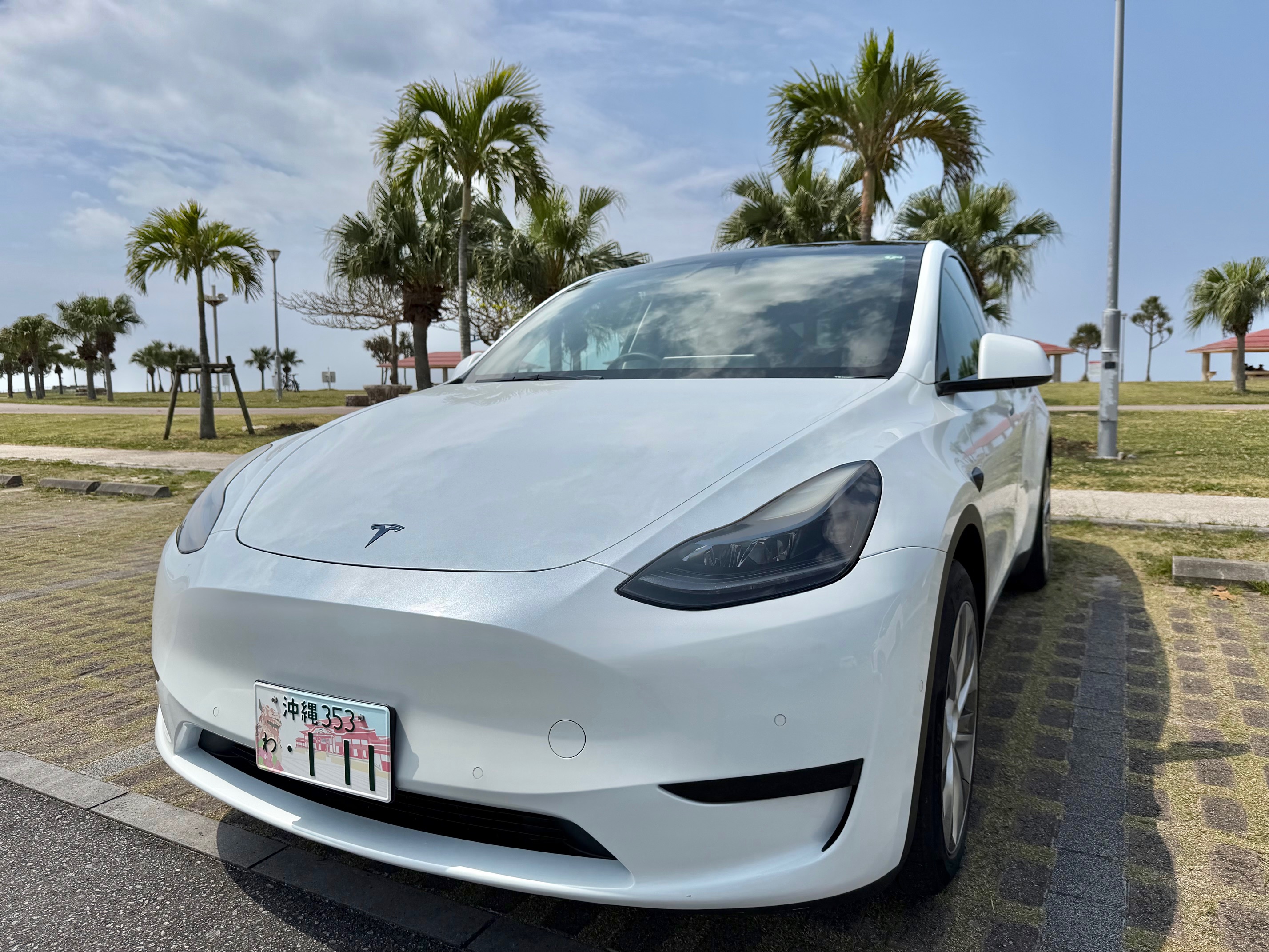 ⚡️Tesla  Model Y⚡️ 基本保險／含充電費用方案 ⭐️ 【那霸機場完全專屬接送服務】