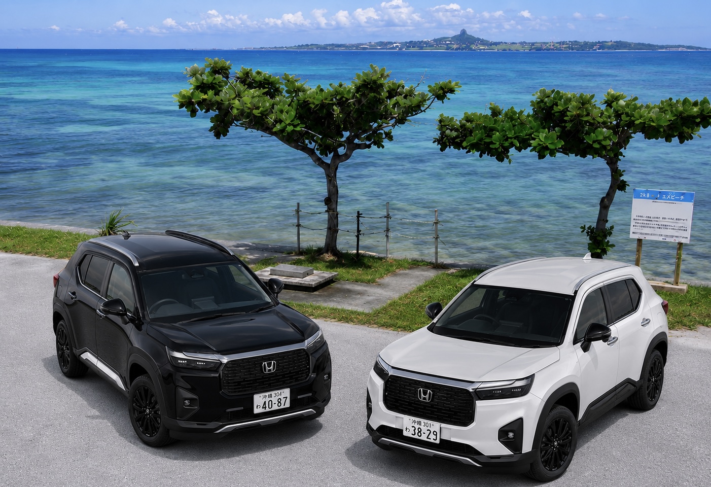 HONDA WR-V｜那霸机场、国际通及附近酒店免费出租车接送！还车后也提供免费送车服务！