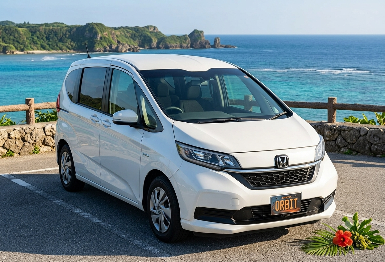 HONDA FREED（6人座）｜那霸機場、國際通、鄰近飯店免費接送｜還車後免費送至目的地！